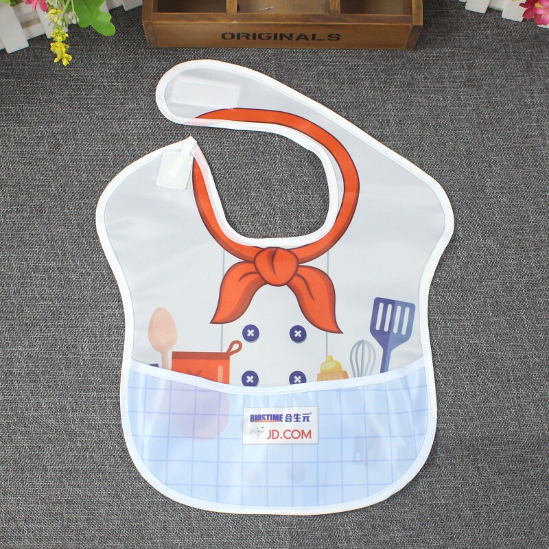 Foreign Trade Factory Three-Dimensional Disposable Baby Feeding Bib Waterproof Smock Saliva Towel