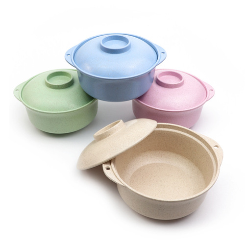 Creative wheat-flavored instant noodle bowl with lid student soup bowl Japanese tableware lunch box instant noodle bowl instant noodle cup
