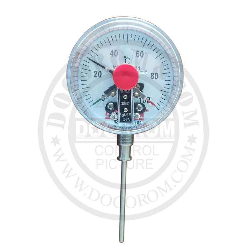 Универсальный электрический контактный биметаллический термометр