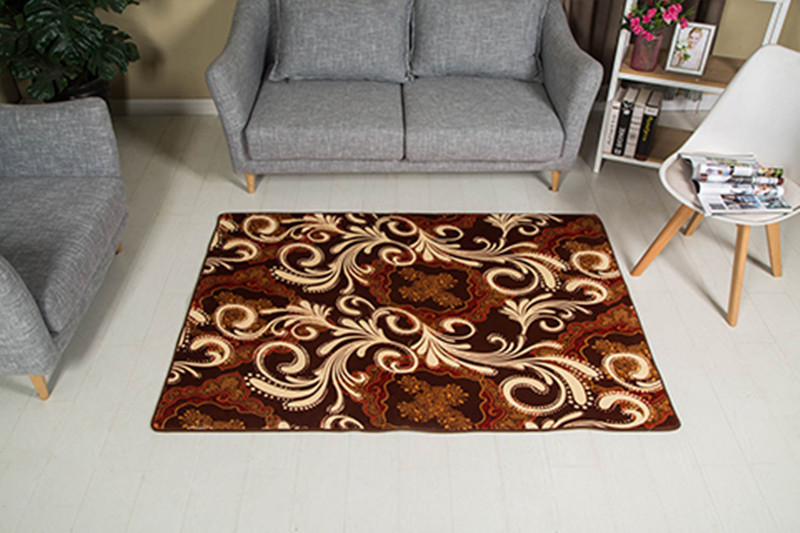 Engrosada sala de estar dormitorio vestíbulo coral alfombra de lana alfombra de piso estera de la puerta baño cocina estera del piso totalmente hecho