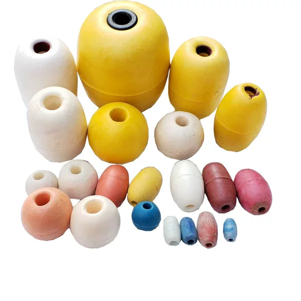 Foam float rigid PVC positioning buoy engineering waterway Lane float fishing net wire mesh perforated small float