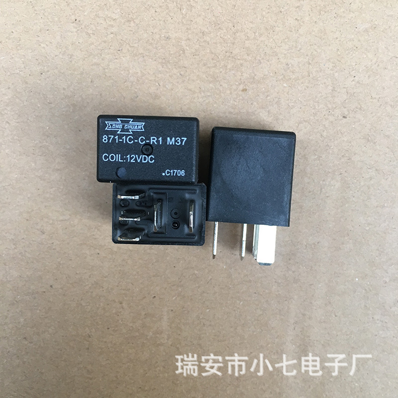 松川继电器871-1C-C-R1 M37 12VDC