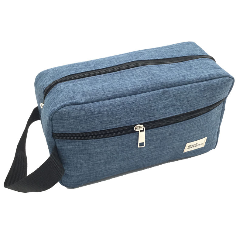 En stock bolsa de lavado impermeable bolsa de almacenamiento de viaje al aire libre bolsa de cosméticos de mano multifuncional de gran capacidad para hombres imprimible