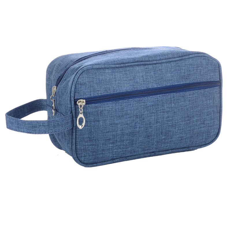 En stock bolsa de lavado impermeable bolsa de almacenamiento de viaje al aire libre bolsa de cosméticos de mano multifuncional de gran capacidad para hombres imprimible