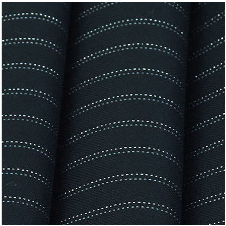 40S/2*40S/2+40D 涤粘色织弹力布  金线竖条纹   230g条纹面料