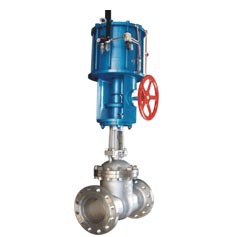 Z641W气动带手动不锈钢闸阀