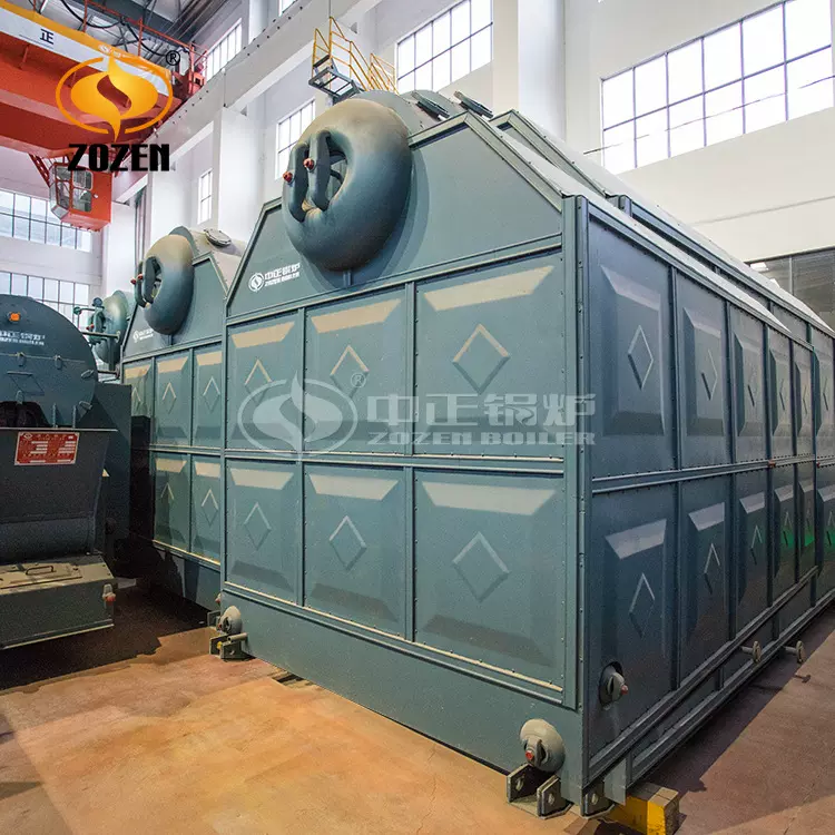 中正锅炉批发SZL卧式燃煤水管蒸汽锅炉6吨燃煤生物质锅炉厂家直供