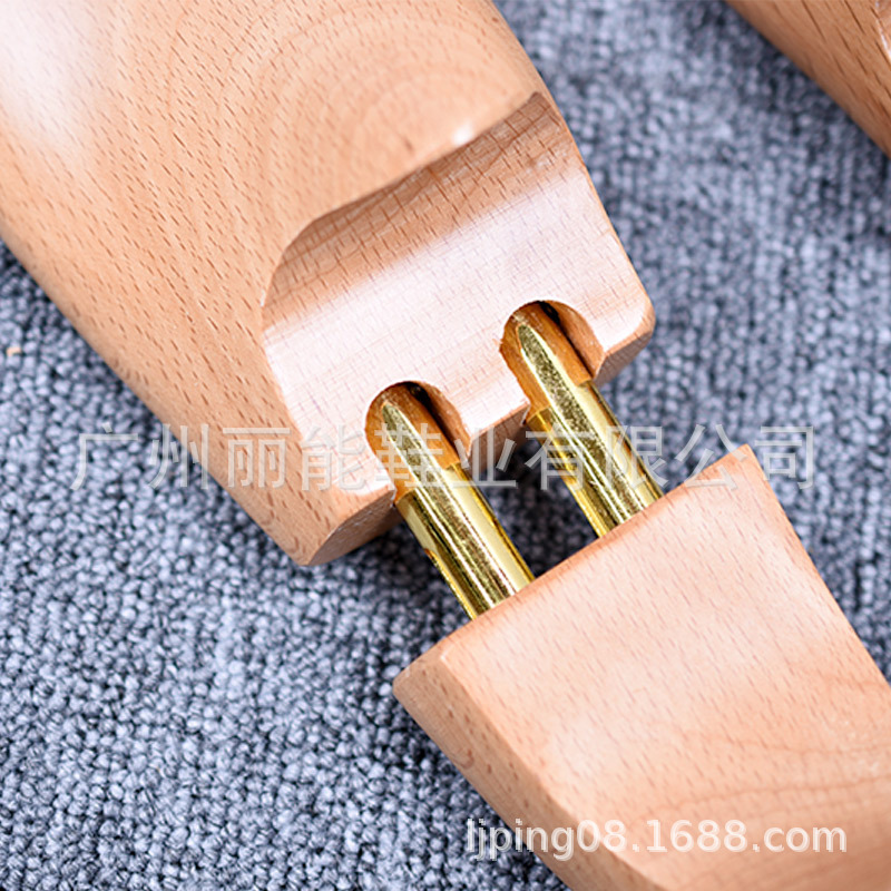 Precio de fábrica Zapato de madera maciza de haya última forma retráctil eliminación de arrugas soporte de zapato de madera expansor de zapato dispositivo de soporte de zapato