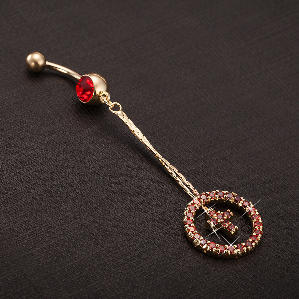 Physiological belly button piercing, direct factory sales