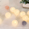 Industrial LED cotton balls, tent for children's room, creative decorations, wholesale