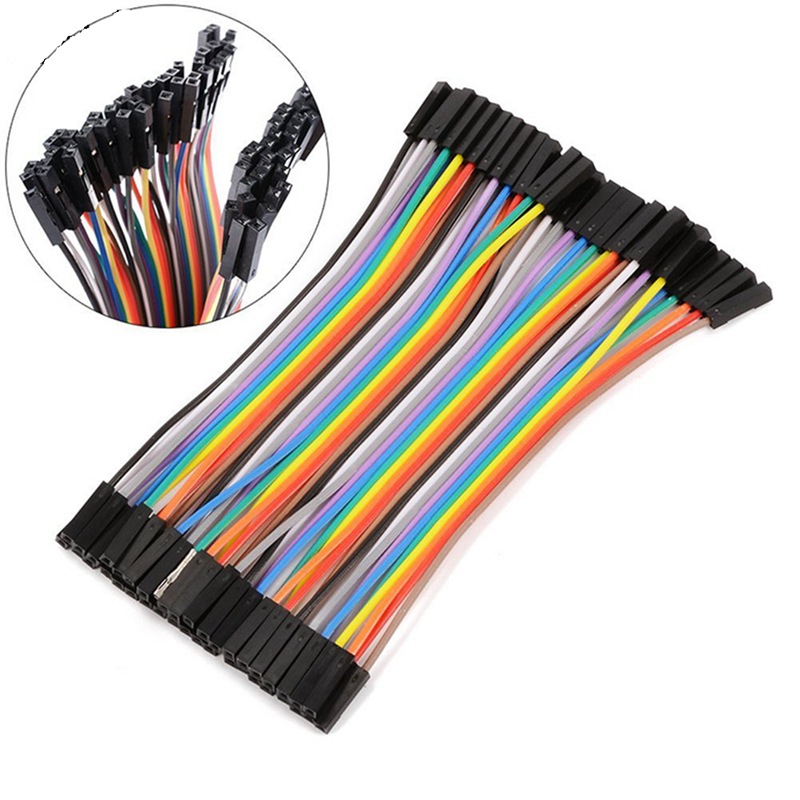40Pデュポンケーブル 2.54mm両端オス-オス、オス-メス、メス-メス ブレッドボードケーブル 10/20/30cm電線
