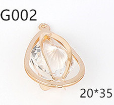 Amor creativo personalizado de cinco estrellas accesorios de joyería material de bricolaje pendientes pulsera con colgante de diamantes colgante pequeño