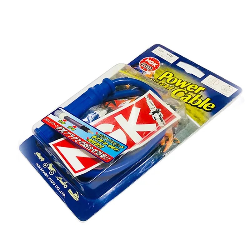Cable de Encendido y Capuchón de Bujía NGK para Motocicleta Caucho Alta Tensión