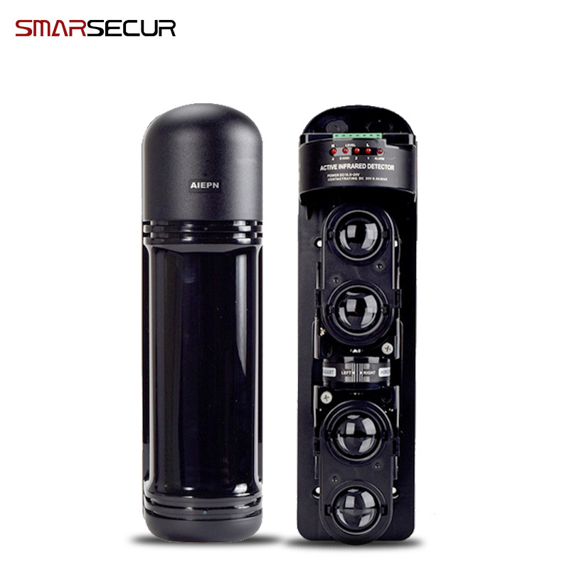 厂家热销款四光速红外对射探测器  户外防水入侵红外线对射防盗器