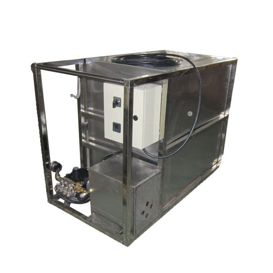 Spot High-Pressure Cleaning Machine for Food Factory Commercial Mobile Hot Water High-Pressure Water Flow Cleaning Machine Direct Supply from the Manufacturer