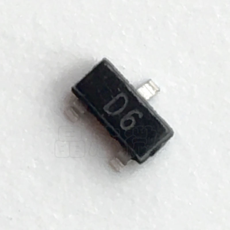 正品MMBD4148 MMBD4148CA 丝印D6 SOT-23贴片开关二极管 质量保证