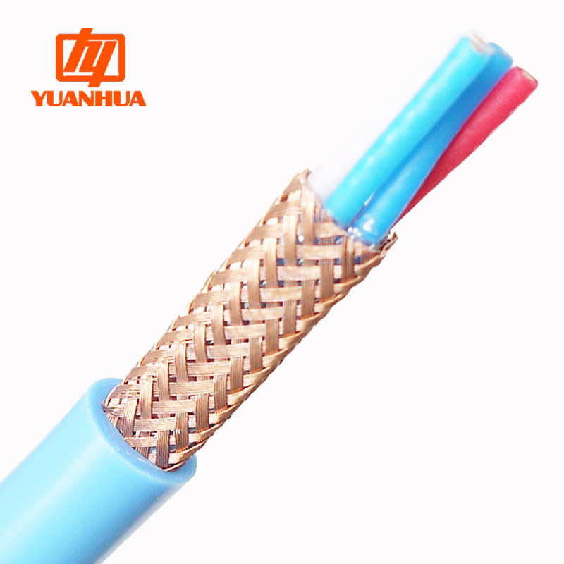远华蓝色IA-DJYVP2*2*1/1.5对绞总屏蔽本安防爆计算机电缆85%密度