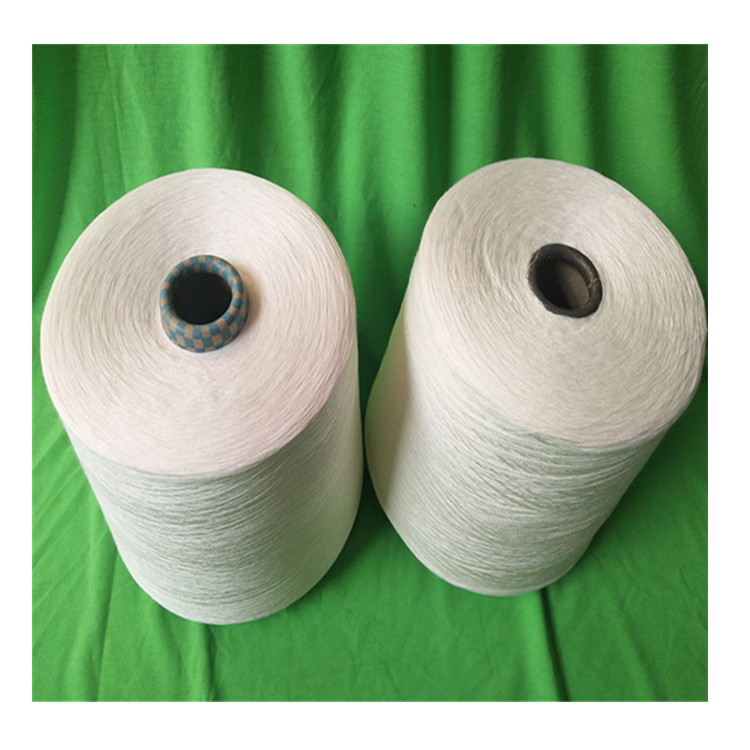 供应50/50竹涤包芯纱50+40D/T/M混纺包芯纱、涤纶/莫代尔混纺包芯