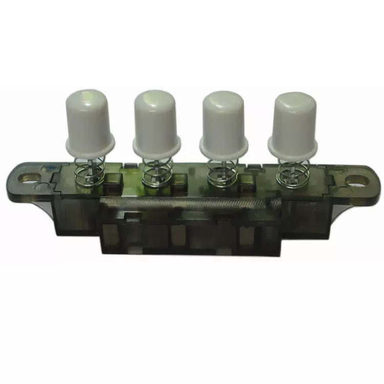 厂家销售4A四档OFF123插线式电风扇落地扇按钮琴键开关