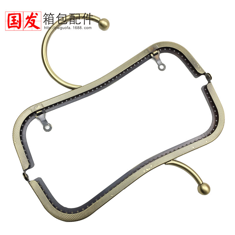 22CM cintura cóncava en relieve brazalete en forma de O oro brazalete creativo oro de mano oro de mano oro