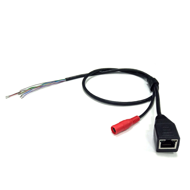 厂家直销 监控线电源网络一体线 摄像机尾线 网络高清线 可定 制