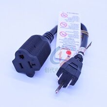 5-20P��Ҏ�����Դ��15A 20A�������˲��^�� 6-15P�Dĸ�� 5-20R