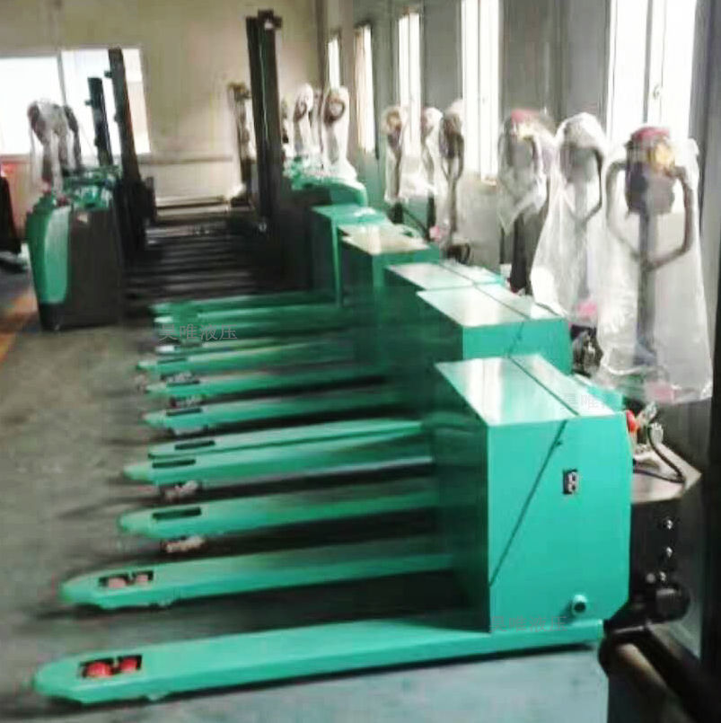 2吨全电动搬运车工厂非标半电动搬运叉车仓储仓库半自动搬运叉车