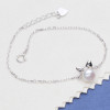 Cute organic pendant from pearl, necklace, set, accessory, silver 925 sample, 3 piece set, wholesale