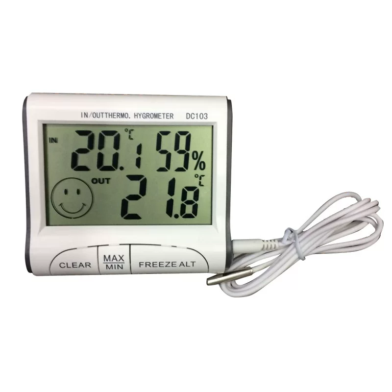Thermo hygrometer, handheld watch