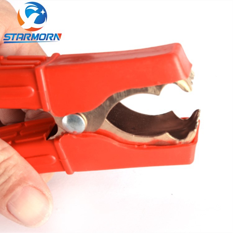 Clip de batería fábrica al por mayor clip de conexión del cargador 500 clip de pescado actual cubierta protectora completa clip de batería