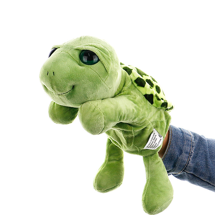 Boca abierta marioneta juguete dibujos animados selva animal kindergarten clase muñeca niños comodidad peluche juguete León