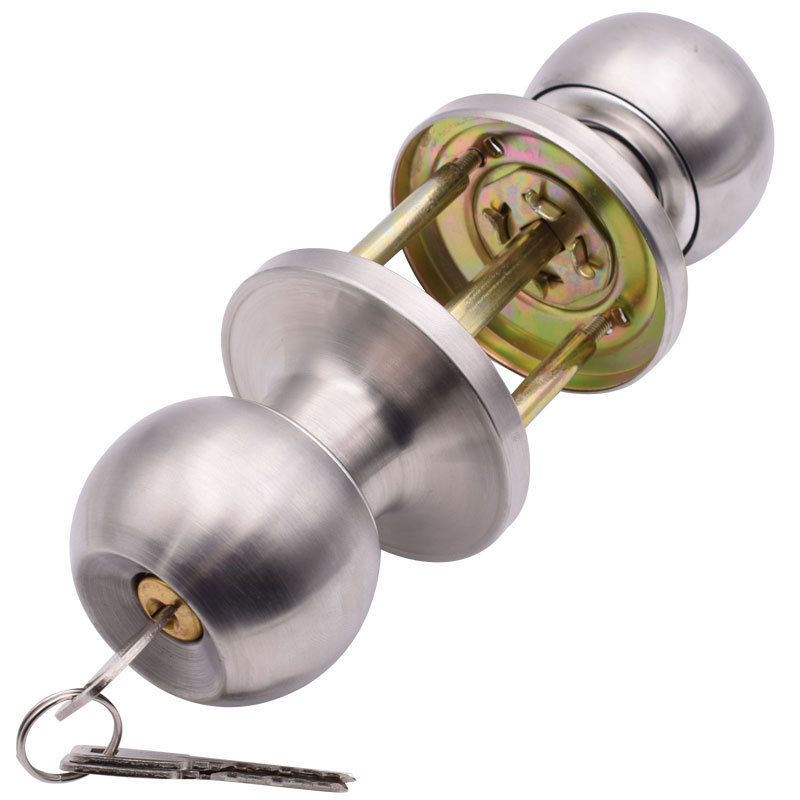Three-bar lock three-pronged lock three-column lock spherical lock room door lock aluminum alloy plastic steel door lock with stable quality