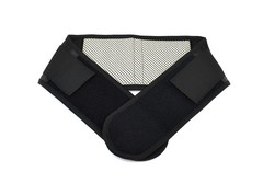 保暖可貼標遠紅外發熱會銷禮品托瑪琳熱灸透氣護腰圍發熱加磁石