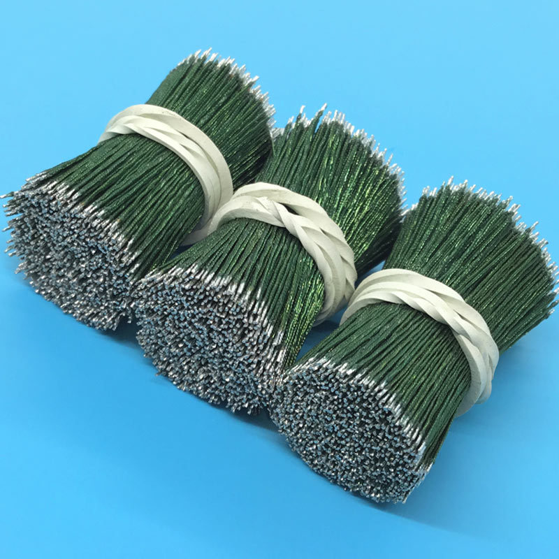 JFS supplies 22*0.08 green multi-strand polyurethane enameled wire audio microphone electronic wire earphone harness