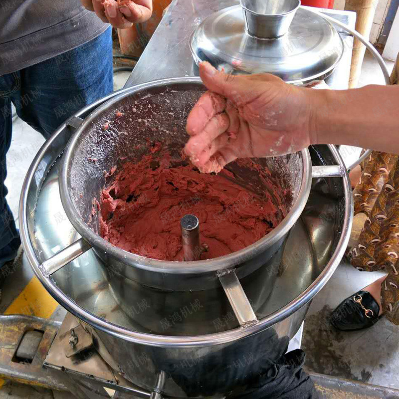 打浆机厂家热销现货供应 香肠烤肠肉泥调浆机 加工保温打浆机