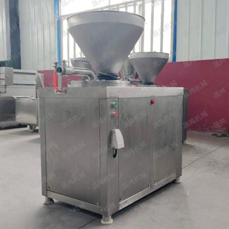 诸城晟鸿机械专业生产自动灌肠机   全自动香肠生产流水线