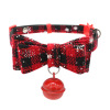 Japanese soft comfortable safe choker with bow with clasp