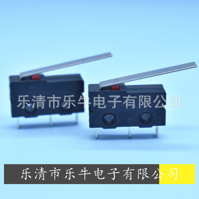 微动开关 KW-12 长柄微动开关 中型限位开关 带柄行程开关