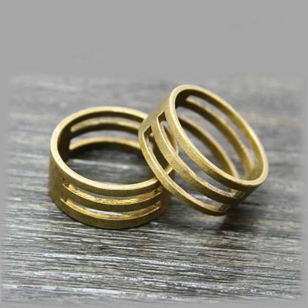 1 copper ring circle