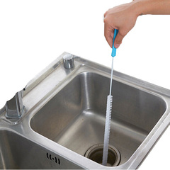 Pipe unclogger, bendable hanging sink cleaning brush, kitchen and bathroom sewer hair cleaner