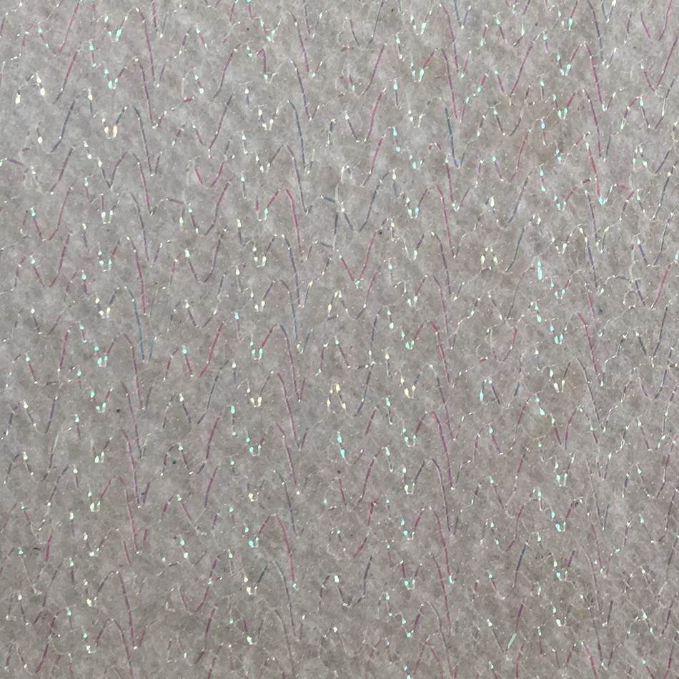 供应七彩提花网布