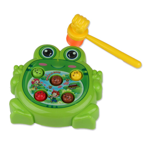 New electric music whack-a-mole children's early education puzzle whack-a-mole game console toy stall hot sale wholesale