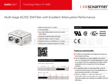 Schaffner ԭS FN2090Z-6-06  ԴV