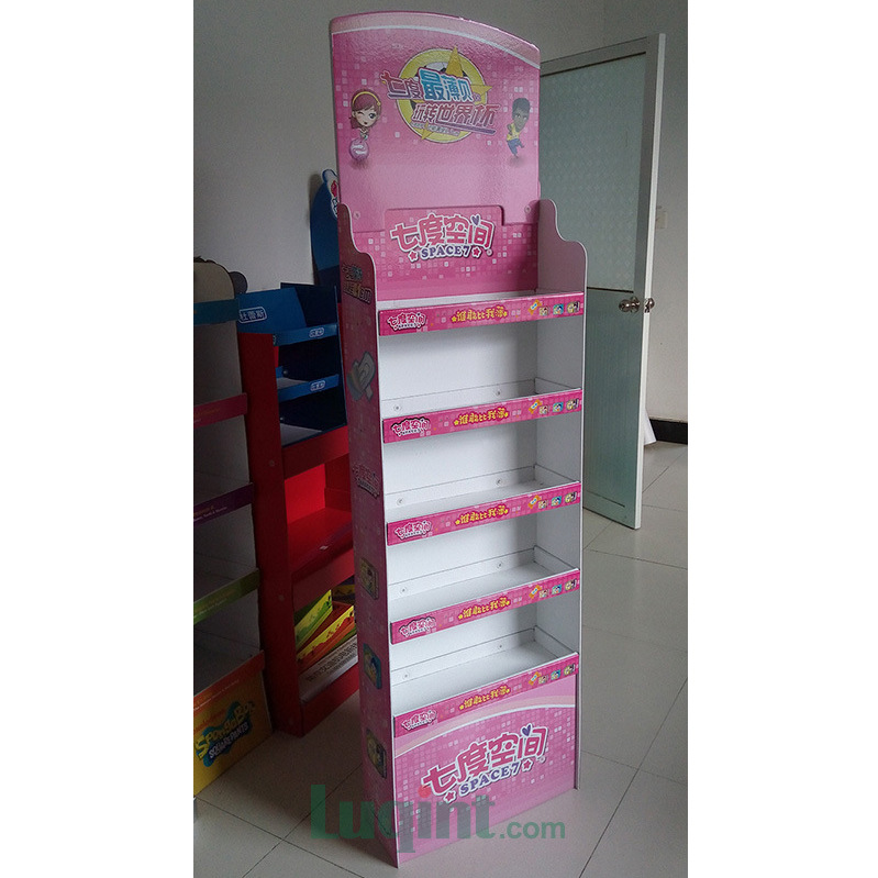 卫生巾超市塑料货架 雪弗板展示架 厂家直销