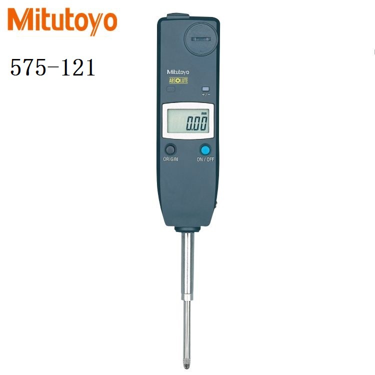 日本三丰数显百分表575-121数显指示表 细长型0-25.4mm百分千分表