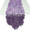 New Halloween Ghost Festival Table flag lace purple black table flag 13x72 inch long scarf