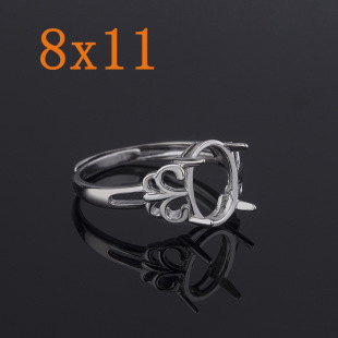 �925�yŮ��ָ�� ����8x11mm �����y�����~���|����