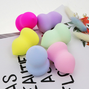 Factory direct gourd puff wet and dry dual-use makeup egg bubble water hair sponge puff hydrophilic non-latex