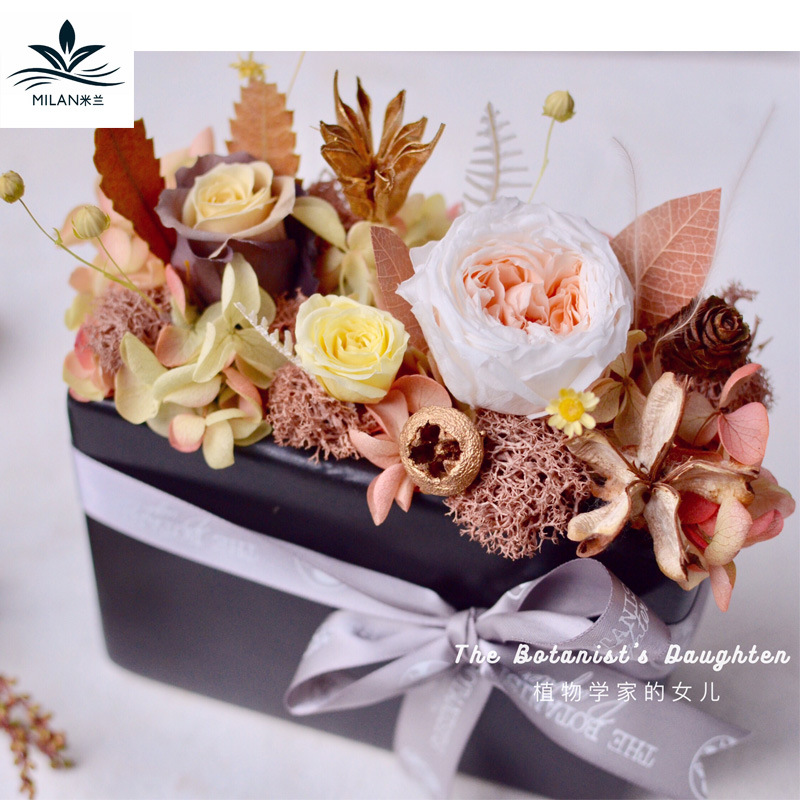 Floral de alambre de hierro flor eterna N ° 22 bolsa de plástico delgada de alambre de hierro verde Alambre de hierro de la flor Varilla DIY material hecho a mano de alambre de hierro varilla