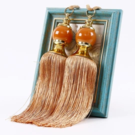 窗帘绑带;窗帘扣;流苏、穗